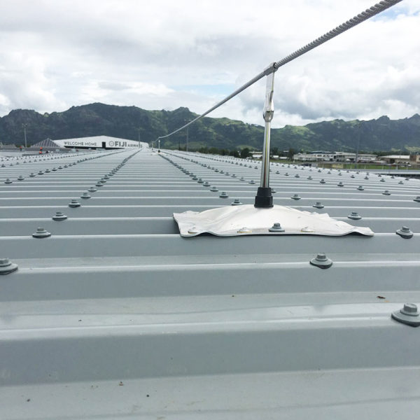 Classic Horizontal Lifeline SafetyLink Lifeline Metal Roof