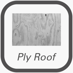 Plywood Roof